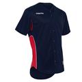 Defender Baseball Jersey NAV/RED L Enkel baseballdrakt