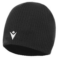 Metel Beanie BLK JR Ribbestrikket lue