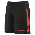 Elbe Short BLK/RED L Teknisk trenings-og kampshorts - Unisex