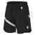 Shen Eco Match Day Shorts BLK/WHT S Teknisk shorts i ECO-tekstil - Unisex 