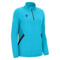 Maira 1/4 Zip Top Woman NSKY/ANT 3XL Teknisk treningsgenser til dame