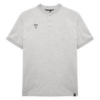 Nisiros Icon stretch korean polo GRY XXS Poloskjorte Uten krage - Unisex