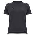 Tropea Icon stretch T-shirt BLK M T-Skjorte i Bomull - Dame