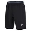 Matias II Icon shorts BLK L Teknisk kamp og treningsshorts - Unisex