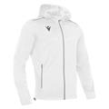 Freyr Hoody Full Zip Top WHT L Overtrekksjakke - Unisex