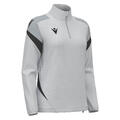 Leona Training 1/4 Zip Top W ST.GREY 3XS Teknisk treningsgenser til dame