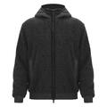 Sapporo Icon full zip teddy BLK 5XL Fullzip Fleecejakke - Unisex